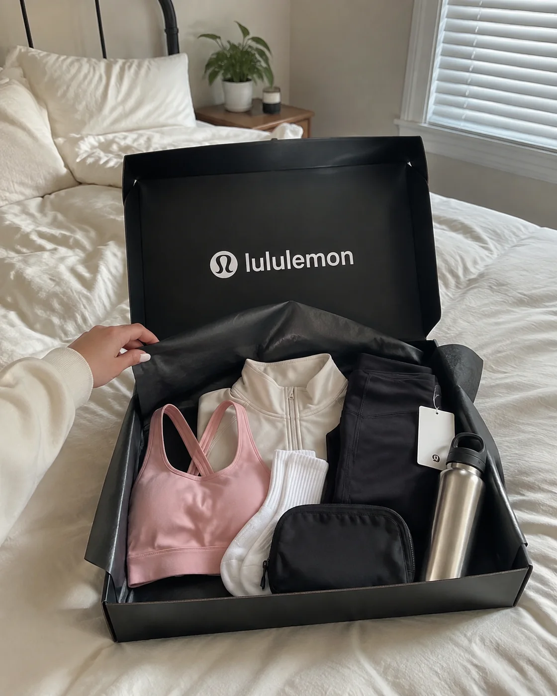 Illustrative campaign image for Lululemon Activewear Mystery Box